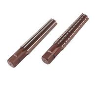 Juroupi 2PCS Rough Fine Morse Taper Reamer High Carbon Steel Straight Shank Hand Reamer (Juroupie34wpboy9g-14)