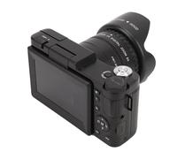 Juroupi 4K Digital Camera 48MP HD 5X Optical Zoom 8X Digital Zoom Autofocus Vlogging Camera with 3.0 Inch Flip Screen Lens Cap Hood for Travel