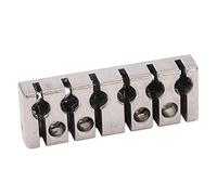 Juroupi 6 String Lock with Screws Metal Headless Guitar Bridge String Lock Musical Instrument Parts 42mm