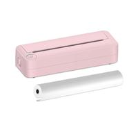 Juroupi A4 Portable Paper Printer Thermal Printing Wireless BT Connect Compatible with IOS and Mobile Photo Printer Support 210mm Wide for Outdoor Travel Home Office (#2)