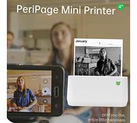 Juroupi A9s MAX Mini Portable Photo Mobile Printer 304dpi BT Wireless Thermal Printer Receipt Label Maker Sticker Support 107mm/77mm/57mm Paper Width Compatible with Android IOS