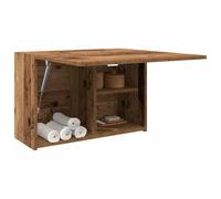 Juroupi Bathroom Wall Cabinet Old Wood 60x25x40 cm Engineered Wood,Bathroom Cabinet,Bathroom Storage,Cupboard for Bathroom,Bathroom Furniture-860074