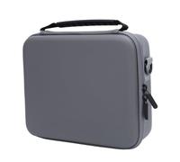 Juroupi Carrying Case for 3 Portable PU Storage Protective Bag for Camera Accessories Anti Drop Shockproof Grey