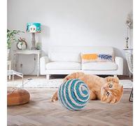 Juroupi Cat Toy Sisal Ball 5CM Cat Scratch Chew Interactive Toy for Kitten Pet
