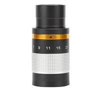 Juroupi Coating Astronomical Telescope 7-21mm Continuous Zoom Eyepiece 1.25 Inch 31.7 MM Silver