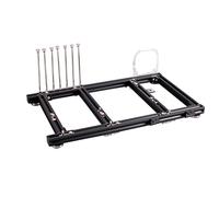 Juroupi DIY Open Frame Aluminum Alloy ATX Computer PC Case Overclocking Test Platform