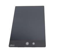 Juroupi Doodle Board Drawing Tablet 9.5 Inch LCD Dual Screen Erasable Reusable Electronic Drawing Writing Board White (Black)