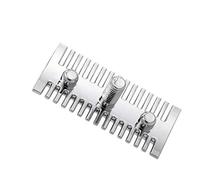 Juroupi Double Shaving Safety Barber Straight Blade Barber Straight Blade Razor Open Comb Head Male Safety Barber Straight Blade Barber Straight Blade Razor Head Shaving Tool Barber Home Use