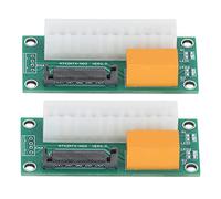 Juroupi Dual Power Supply Sync Starter Interface Dual PSU Adapter 24 Pin Dual Power Connector for BTC Miner