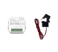 Juroupi Energy Switch Multifunction Power Voltage Current Meter Mobilephone APP Real-time Power Statistics Daily Monthly Total Power Consumption Querying with Power Setting