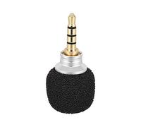 Juroupi EY-610A Cellphone Smartphone Portable Mini Omni-Directional Mic Microphone for Recording (Silver)