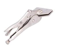 Juroupi Flat Locking Pliers Steel Adjustable Flat Head Vise Locking Grip Pliers for Connecting Welding Parts10 Inch (8 Inch)