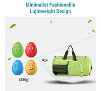 Juroupi Foldable Travel Bag Nylon Duffel Bag for Traveling Gym Bag for Men and Women Sports Tote Gym Bag Shoulder Weekender Overnight Bag (Darkblue)