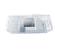 Juroupi Folding Cat Cage Mild Steel Wire Cat Cage Portable Lightweight Metal Wire Pet Cage for Small Medium Cats