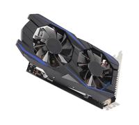 Juroupi Graphics Card 128bit 4GB DDR5 700MHz Automatic Recognition Computer Accessories for Dual Fan Desktop Computer