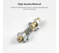 Juroupi Guitar Tremolo Stoppe Stabilizer Aluminum Brass Tremolo Stopper Stabilizing Device Kit for Electric Guitars Accessories Guitar Bridge Tremolo Bridge Systems (Single)