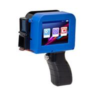 Juroupi Handheld Inkjet Printer HD LED Touch Screen Multifunctional Portable Inkjet Printer Gun with Handle