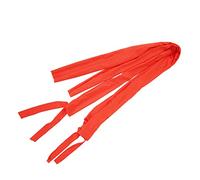 Juroupi Horse Tail Wrap Multifunctional 3 Tube Horse Tail Guard Light Weight Breathable Tail Bag for Home Farm (Red)