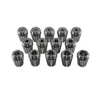 Juroupi Juroupi 14Pcs Spring Collets Set Precise ER25 Collet Chucks Set for Engraving Machine Milling Lathe Tool Holder