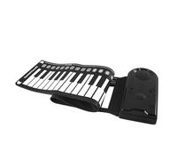 Juroupi Juroupi 49 Keys Roll Up Piano Foldable Portable Hand Roll Piano with Built-in Loudspeaker for Kids/Adults/Beginners
