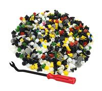Juroupi Juroupi 500Pcs Universal Mixed Vehicle Bumper Clips Retainer Fastener Rivet Door Panel Fender Liner