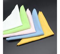 Juroupi Juroupi 5pcs Microfiber Cleaning Polishing Polish Cloth for Musical Instrument Guitar Violin Piano Clarinet Trumpet Sax Universal (5-Pack)