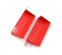 Juroupi Juroupi Air Intake Scoops, 2PCS Dynamic Cold Air Intake Systems Replacement for E90 E91 E92 E93 (Red)