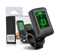 Juroupi Juroupi AT-07 Digital Electronic Clamp/Holder-On Tuner LCD Screen for Guitar Chromatic Bass Ukulele C/D Violin