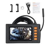 Juroupi Juroupi Dual Lens Borescope Endoscope Camera with Light 1080P Sewer Camera with 4.3 Inch LCD Screen Inspection IP67 Lens Tools for Men Adjustable LED 16.4FT Cable (2m)