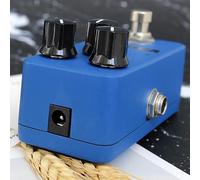Juroupi Juroupi FVB2 Vibrato Electric Guitar Effect Pedal Portable Guitar Effector Vibrato Mini Single Electric Effect Pedal Analog with Rate/Depth/Ramp 3 Control Knobs
