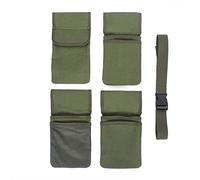 Juroupi Juroupi Garden Tool Belt Canvas Waist Tool Apron with Pockets Gardening Kit Tote Bag Home Organizer Gardening Kit Holder Lawn Yard Storage Bag Carrier