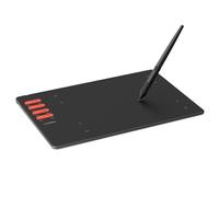 Juroupi Juroupi Graphics Drawing Tablet 7.6 X 5.6in Digital Art Tablet Supports 16384 Levels with 8 Hot Keys and Battery- Pen Compatible with OTG for Art Creation