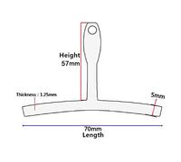 Juroupi Juroupi Guitar Luthier Tools Kit 9 Radius Gauge 32 Blades Feeler Gauge for Guitar Repairing Maintaining