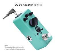 Juroupi Juroupi Lity Booster Guitar Pedal Mini Booster Effects Pedal Pure Clean Mini Boost for Electric Guitar Effect True Bypass DC 9V 6.35mm Input/Output Interface Adjustable