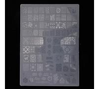 Juroupi Juroupi Nail Art Template Stencil Manicure Stamping Polish Image Plastic Print Plate XY B02 (XY-B01)