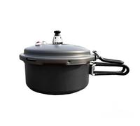 Juroupi Juroupi Portable Folding Pressure Cooker 80KPA Aluminum Alloy Plateau Cookware 2L Stew Pot for Outdoor Cooking Camping Picnic