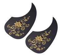 Juroupi Juroupi Self-adhesive Guitar Pickguard Anti-scratch Guitar Pickguard for 40/41 Inch Acoustic 2Pcs