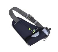 Juroupi Juroupi Sports Hydration Belt Bag Running Belt Waist Pack Bum Bag with Water Bottle Holder for Men Women Running Cycle Hiking Walking (Dark Blue)