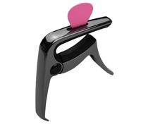 Juroupi Juroupi TC-02 Multifunctional Guitar Zinc Alloy with Bridge Pin Puller Guitar Pick Slot 3pcs Picks for Acoustic Electric Bass (Black)