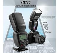 Juroupi Juroupi YN730 2.4G Wireless Camera Flash Master/Slave Speedlite GN60 HSS 1s Recycle Time with M/Multi Mode Standard Hot Shoe Mount Flash Speedlite Compatible with