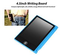 Juroupi LCD 4.5inch Handwriting Writing Tablet Drawing Board for Children/Kid Memo List Reminder Black (Blue)