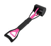 Juroupi Long Handle Pet Pooper Scooper Dog Cat Waste Picker Jaw Poop Scoop Pick Up Clean Waste Cleaning Tools Pet Supplies (L)