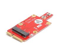 Juroupi M.2 to Mini PCIE Adapter Converter Dual NANO SIM Card Slot with M2 Screw Kit