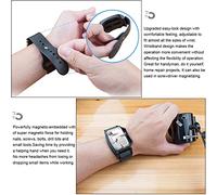 Juroupi Magnetic Wristband Screws Nails Drill Bits Components Holding Bracelet Project Tool