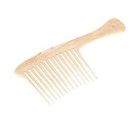 Juroupi Men Retro Oil Hair Hairdressing Comb Portable Wide Large Tooth Hairstyle Comb