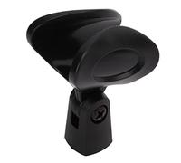 Juroupi Mic Stand Clamp/Holder R7 Microphone Holder Mount Adjustable 5/8in Screw Hole Plastic for Wired Wireless Mic