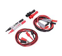 Juroupi Multimeter Test Kit Testing Hook Crocodile Clamp/Holder Probe Lead Accessory Set for Vehicle