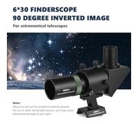 Juroupi Star Finder 6 * 30mm 90-Degree Right-Angle Left And Right Inverted Image With Crosshair Alloy High-Clear Astronomical Accessories