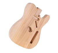 Juroupi T02 Unfinished Electric Guitar Body Sycamore Wood Blank Guitar Barrel for Electric Guitars DIY Parts