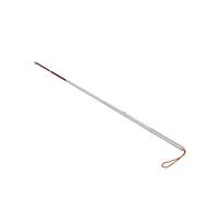 Juroupi Telescopic Blind Walking Stick Anti Slip Shockproof Blind Reflective Guide Cane with Storage Bag for Visually Impaired People